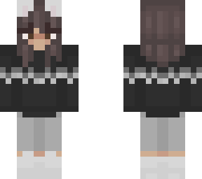 girl with cat ears
