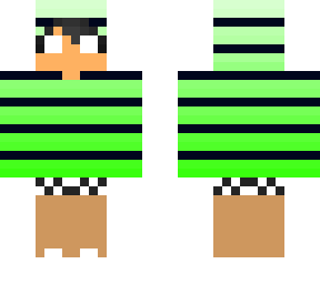 green fade hoodie + lines