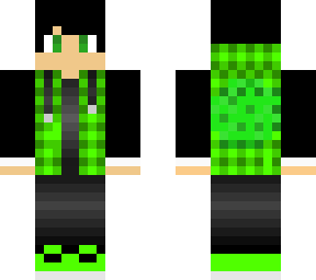 green skin that looks bad imo but maybe u like it