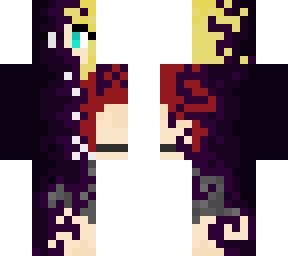 infected blonde with red jacket