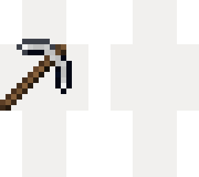 iron pickaxe, read desc for instructions.