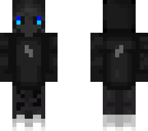 mein skin in schwarz
