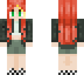 my gift minecraft skin for my sister! ^w^