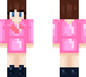 pink dress