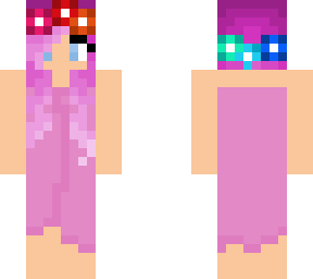 pink hair towel