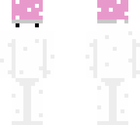 pink mushroom skin