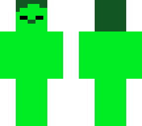 pure green zombie