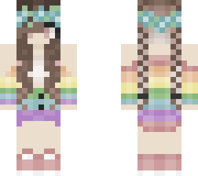 rainbow girl