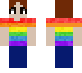rainbow skin