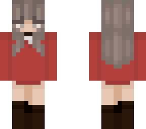 red sweater