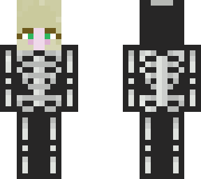skeleton girl