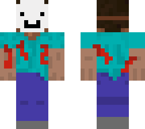 steve with dream mask (bloody)