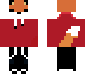 super fox in hoodie