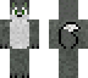 techno wolf (without clothes)