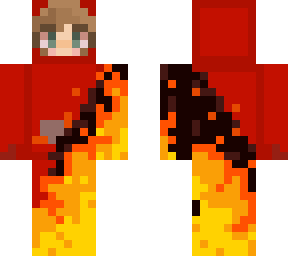 teletubby girl on fire