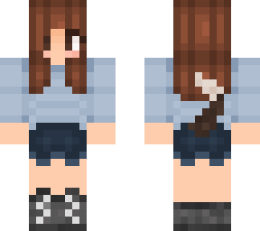updated my sisters skin