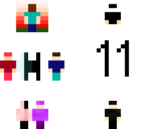 11 folowers(skin formy 10-11 folower)