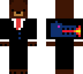 bear in suit