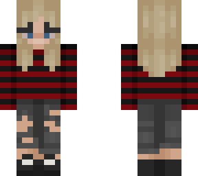 blonde egirl
