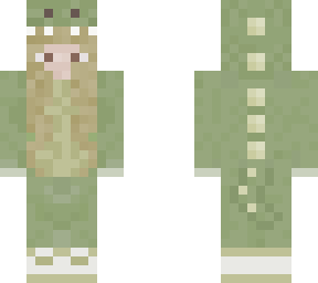 blonde girl dinosaur 2