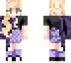blonde school girl