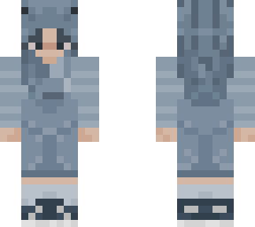 blue dungarees