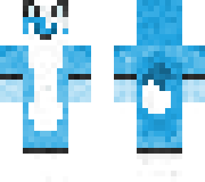 blue fox/wolf