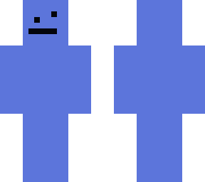 blue man