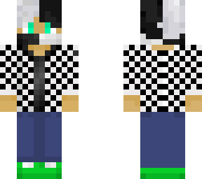 checkered