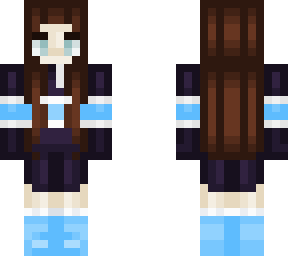 chilly blue sweater