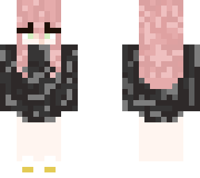 cute pink haired girl - fixed