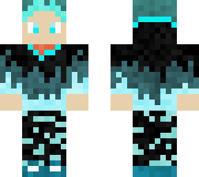 cyan flame boi
