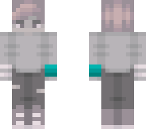 cyan skin in the form of my book