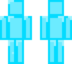 diamond block person