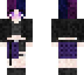 egirl purple and blue