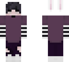 emo boy in bunny hat