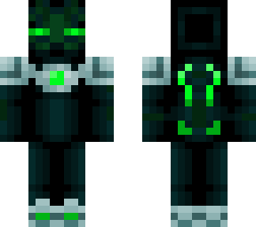 ender robot, green