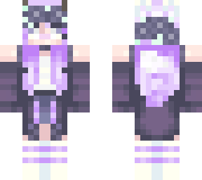 entity violet neko (base not mine, just edited) <3 valentine's skin