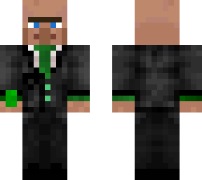 fancy suited villager