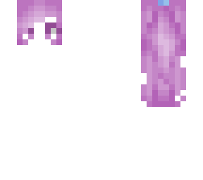 female hb - thick stubby ponytail - pink