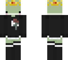 finale version, frog with crown casual.