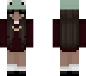 froggy brown hair simplistic girl