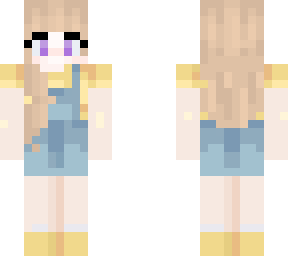 girl in overall