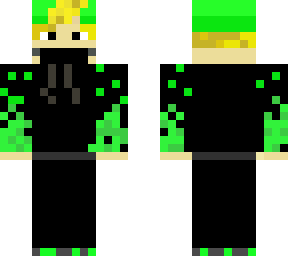 green and black sweater guy