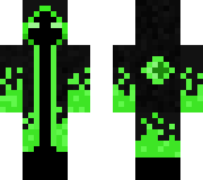 green enderman person