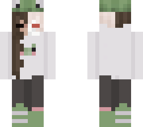 half ghast half girl recolor froggy