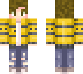 hufflepuff boy - brown hair