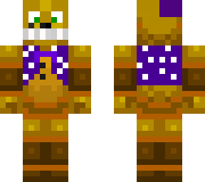 into the pit fredbear with inside orange guy