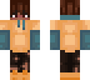 jumper and ripped jeans