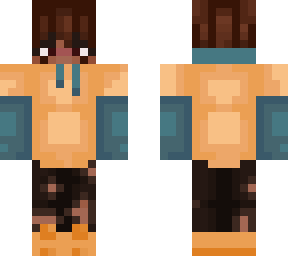 jumper and ripped jeans